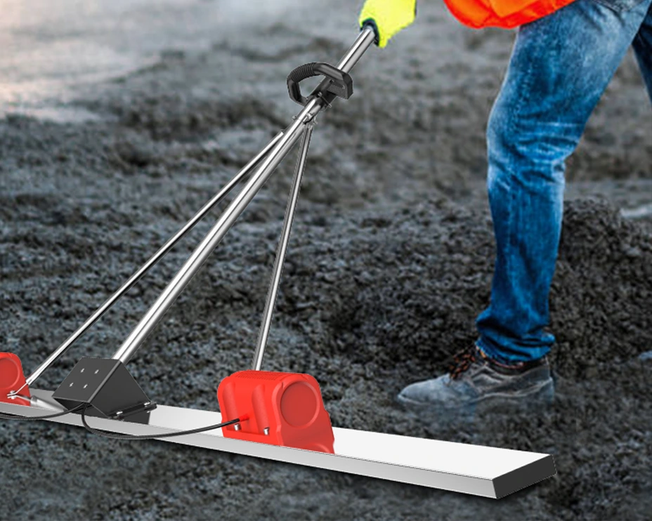 Methode voor het gebruik van elektrische schraper voor beton